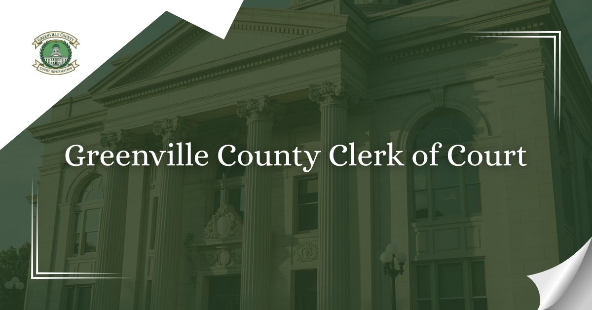 Greenville County Clerk of Court