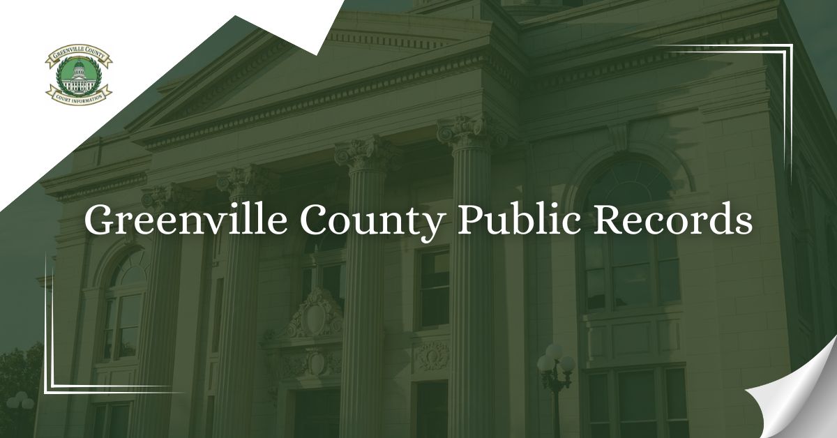 Greenville County Public Records